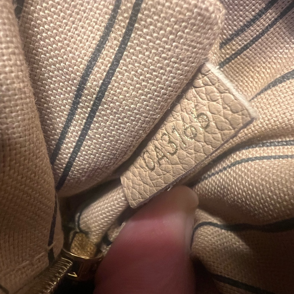Louis Vuitton Dune Monogram Empreinte Leather Bagatelle Bag w/ dust bag - Picture 16 of 16